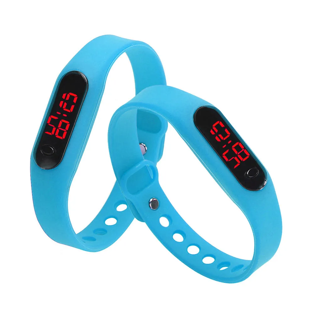 Унисекс Мужской Женский силиконовый для часов простой спортивный браслет