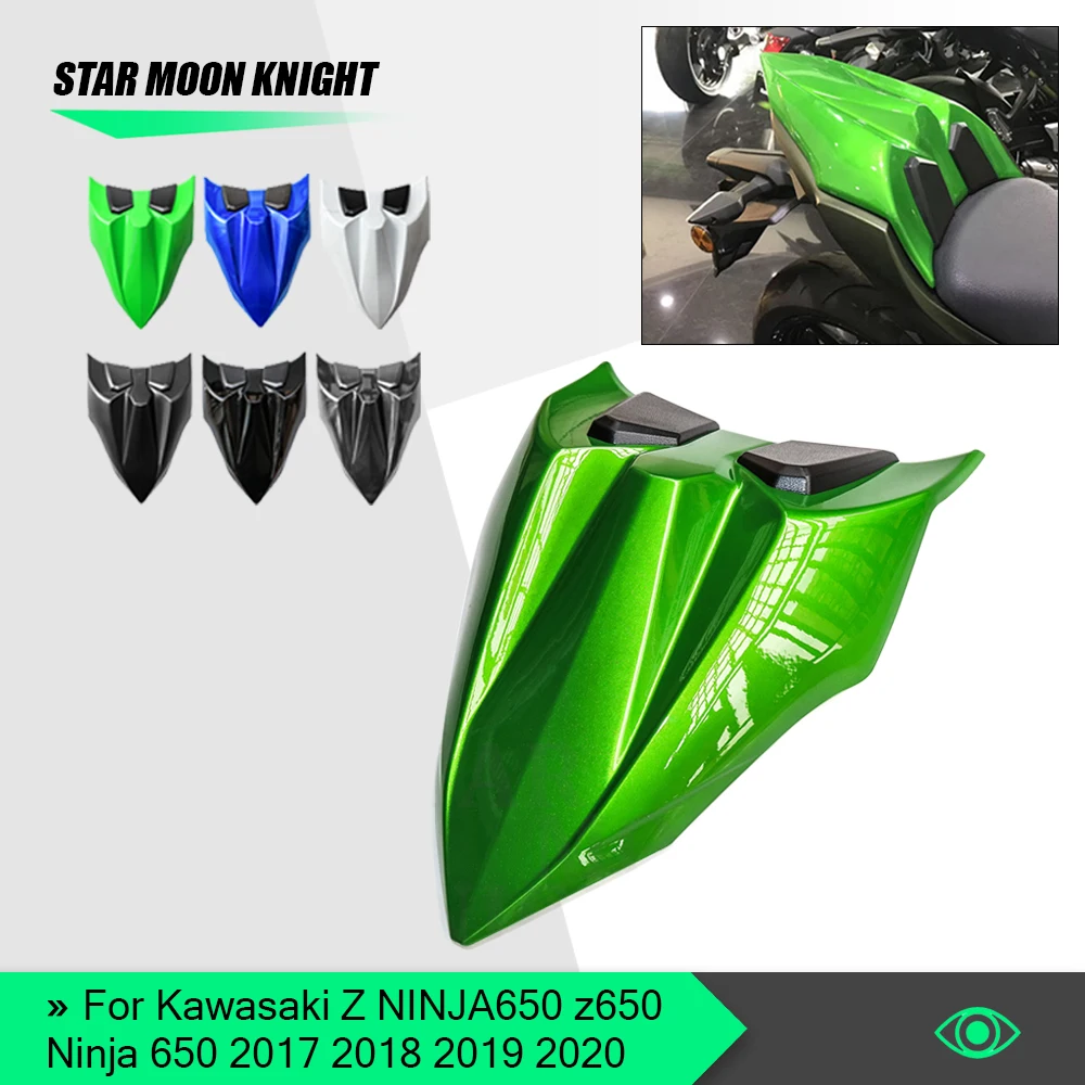 Для Kawasaki Z NINJA650 z650 Ninja 650 2017 2018 2019 2020 Высокое качество накладка на заднее сиденье задняя часть сиденья Крышка