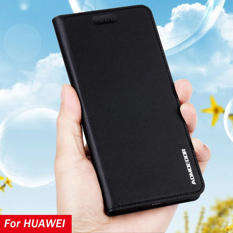 Huawei P30 P20 P10 P9 P8 P40 Lite E 2017 кожаный чехол с откидной крышкой для новое издание Pro Plus