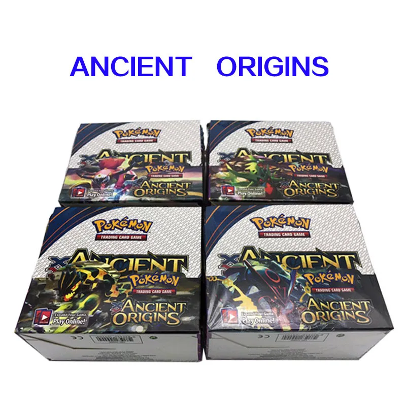 324 шт. набор английских карт Pokemon TCG: разнообразные новые бонды Sun Moon Boost Box торговые