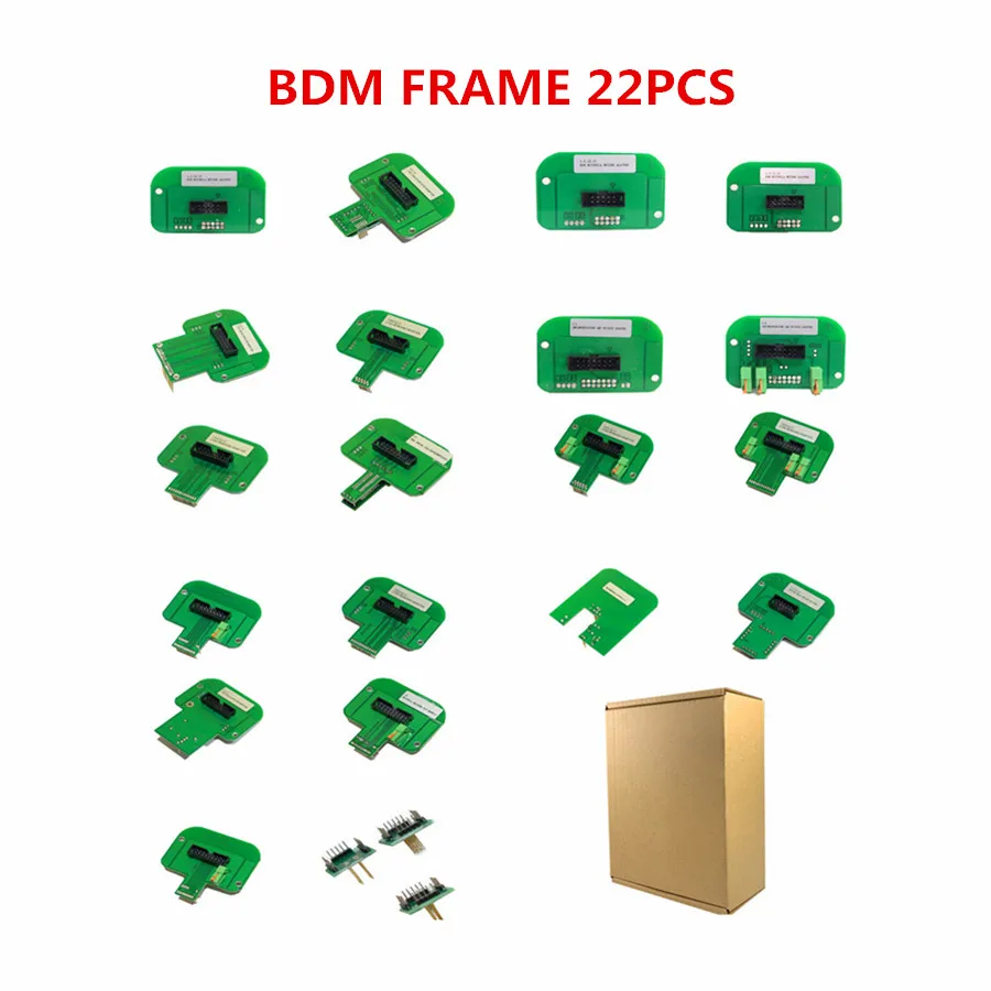Полный набор LED BDM Frame 22 шт. Адаптеры ECU чип Тюнинг инструмент подходит для KESS Ktag