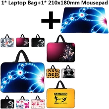 Pretty Samll 21x18cm Mousepad+Laptop Notebook Case Bag 17 Tablet Sleeve Cover 10 12 13 14 15 15.6 Inch For HP Xiaomi Dell Lenovo