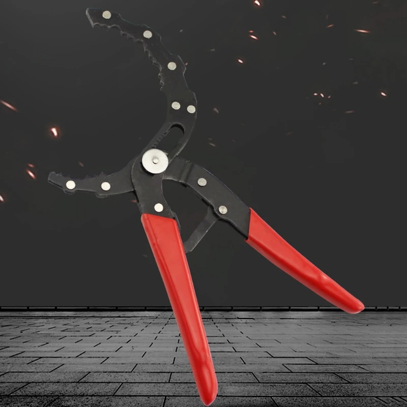 

12 " Adjustable Pliers Filter Wrench Repair Disassembly Durable Pliers Removal Tool Oil Filter Multifunction Accessory