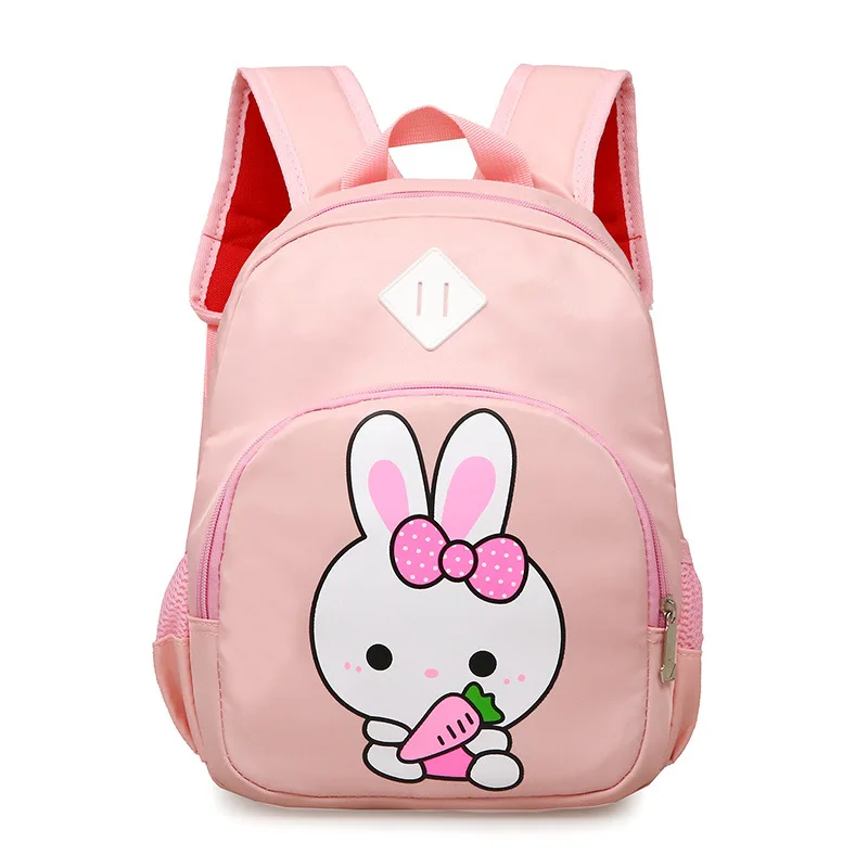 

Elementary School Bag Anti-lost Children Boy Girl Backpack Kindergarten Bag Kids Animal Cute Rabbit Dinosaur Backpacks