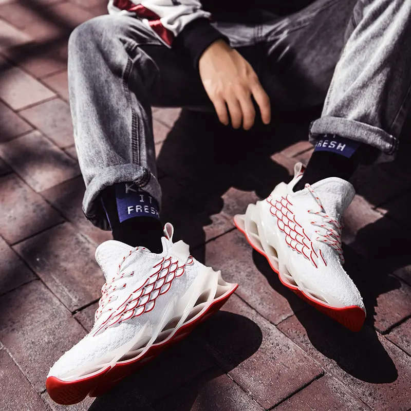 Новая спортивная обувь для мужчин; дышащие кроссовки zapatillas hombre; спортивные кроссовки для прогулок; размеры 39-46; мужские кроссовки
