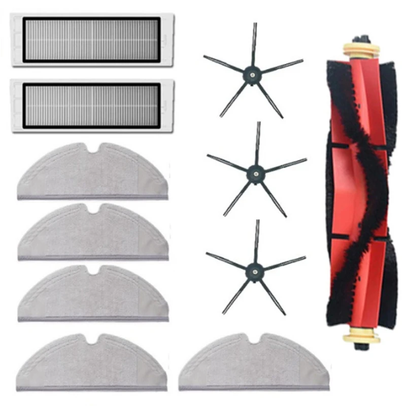 

Топ!-Съемная основная щетка, моющийся фильтр HEPA для Xiaomi Roborock S6 S60 S65 S50 MAX T6 Tanos, запасные части для ткани для мытья