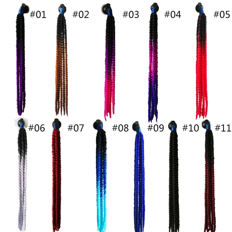 Шлем мотоциклетный с градиентом твист коса ручной работы в стиле панк грязная