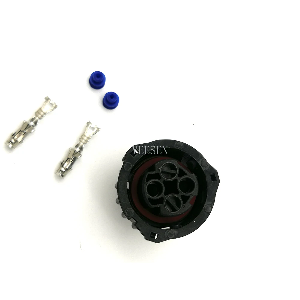 5 комплектов 2 Pin AMP Автомобильный женский водонепроницаемый разъем провод