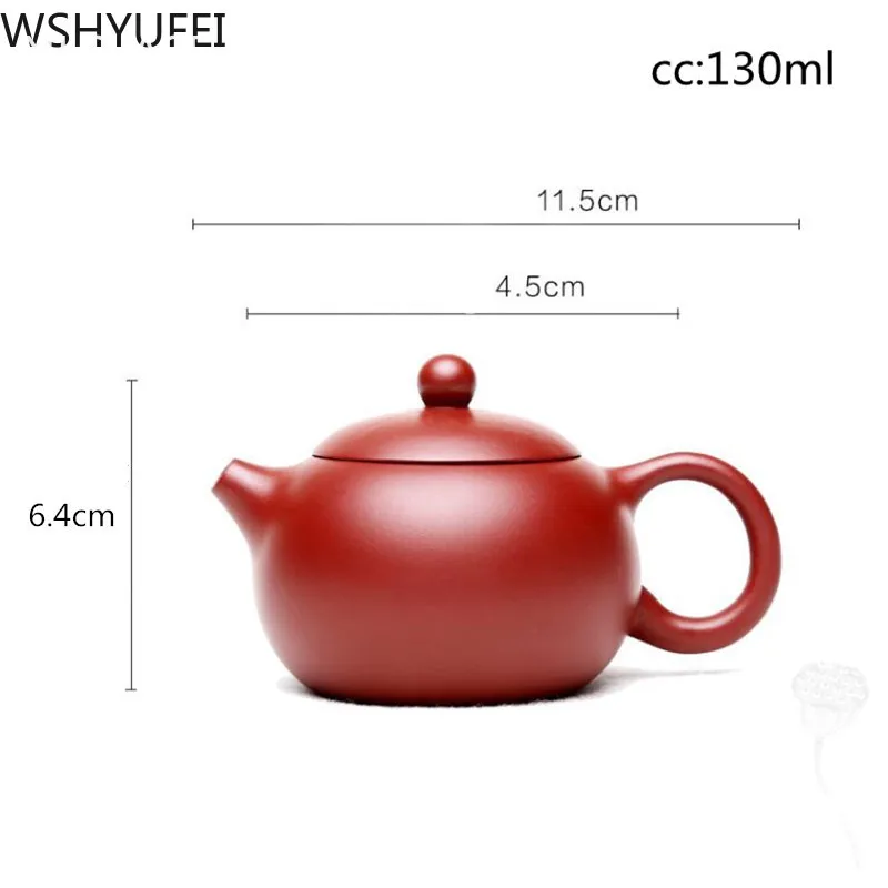 NLSLASI аутентичный чайный горшок из исинской фиолетовой глины Xi Shi набор Dahongpao