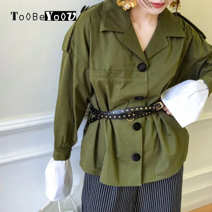 Осенне-зимние повседневные рубашки для девочек куртка женские короткие топы