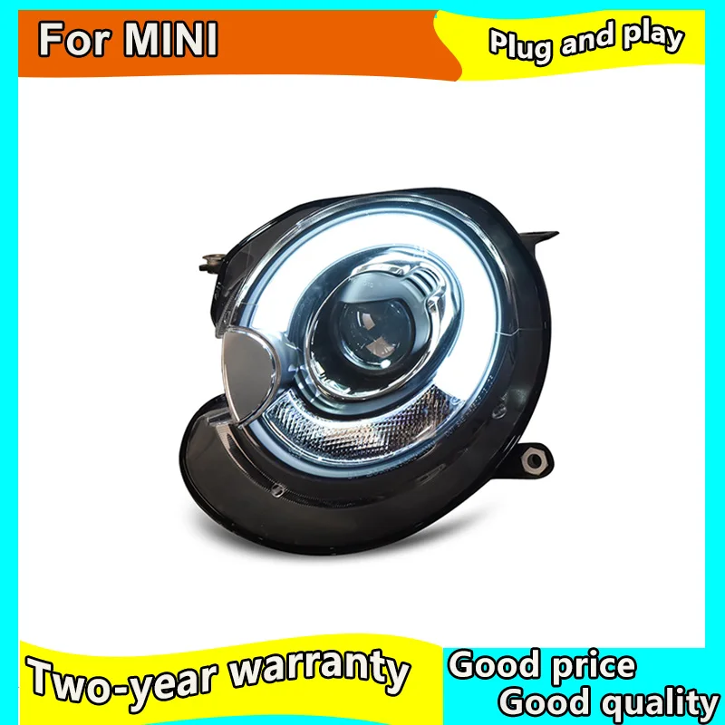 Стайлинг автомобиля для bmw mini R56 фары 2007-2013 Передняя светодиодная фара DRL