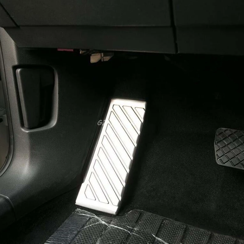 

Stainless Steel Foot Rest Pedal For Volkswagen Tiguan 2017 2018 Drivers Side Foot Rest Pedal Cover Car Accessories
