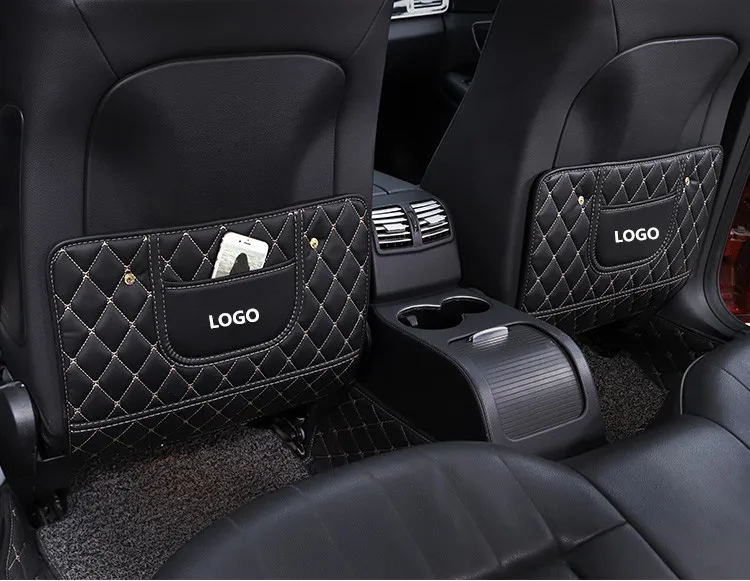 2 шт./1 комплект автомобильная защитная накладка на заднее сиденье защита от