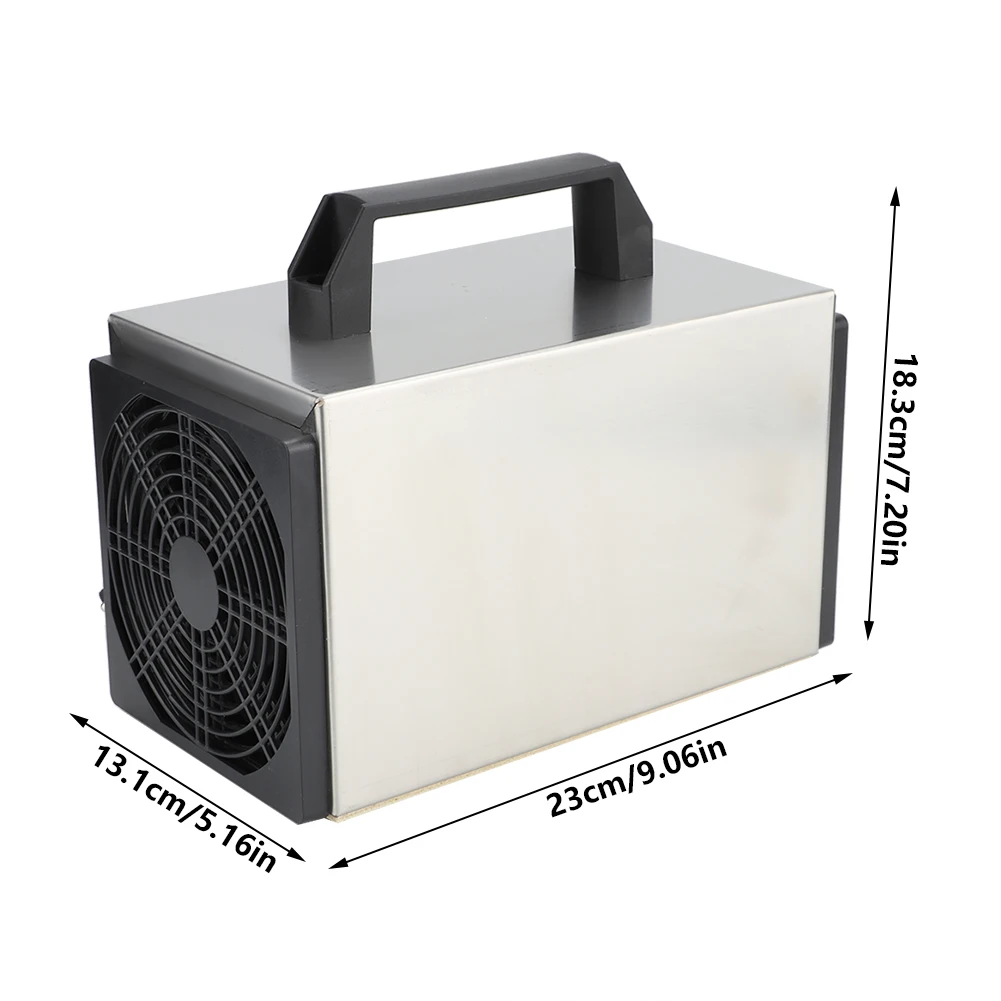 comprar 20 G/h Interruptor De Temporização Ozonizador Purificador De Ar Gerador De Ozônio Limpador De Ozonizador Doméstico Máquina De Desinfecção Portátil Plugue Ue 250v