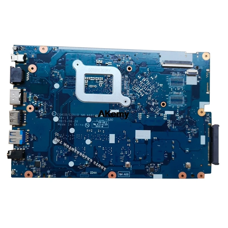 Для lenovo Ideapad 100-15IBD 100 15IBD CG410/CG510 NM-A681 Материнская плата ноутбука 3215U процессор