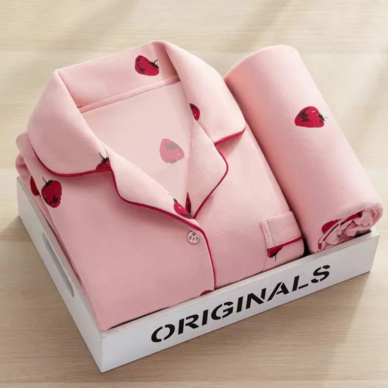 2021 пижамный комплект Женская весенне летняя Пижама для женщин Повседневный