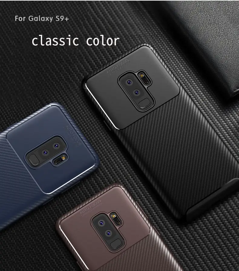Чехол из углеродного волокна кремнезема для samsung Galaxy S9 Note10 Plus, чехол из ТПУ для samsung Note10 S9plus Galaxy Note9