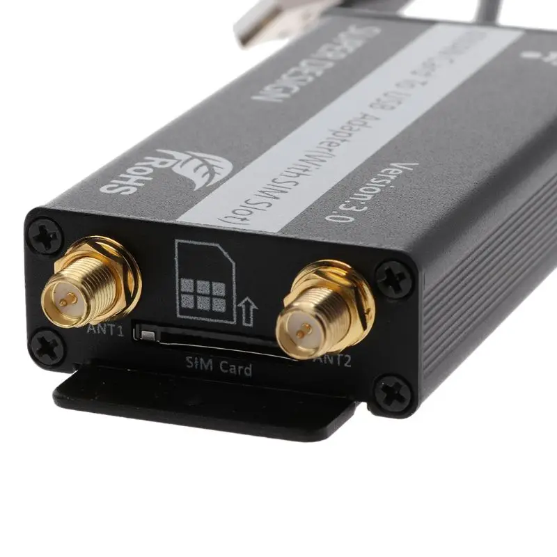 

NGFF(M.2) to USB Adapter With SIM Card Slot for WWAN/LTE/4G Module Hot