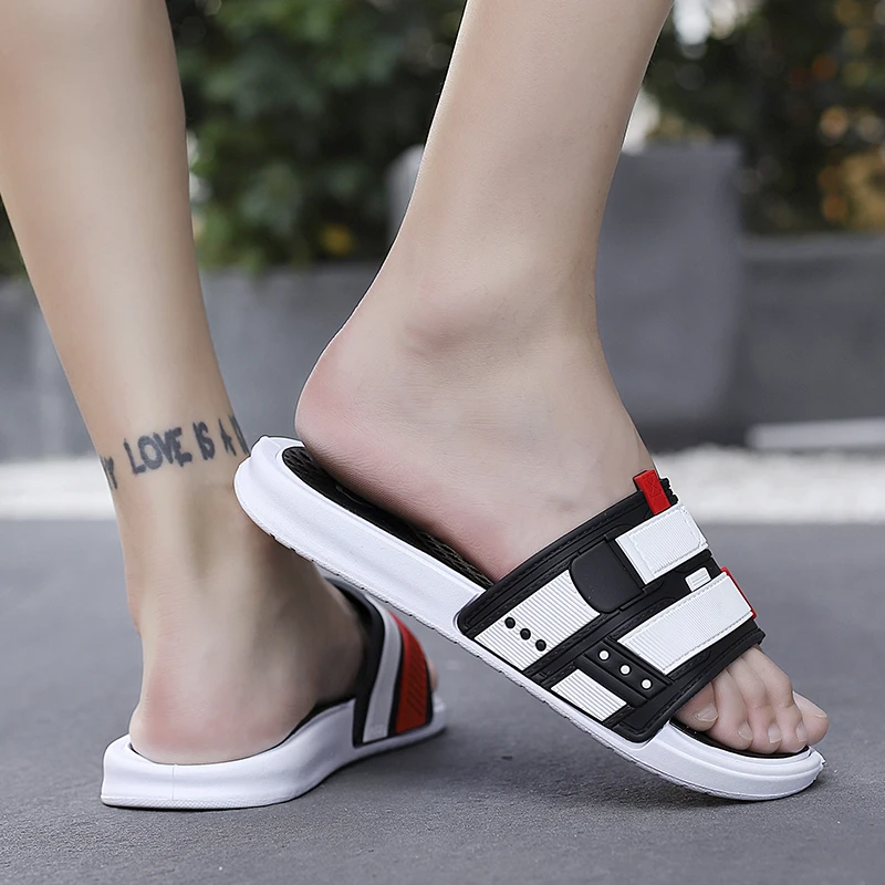 cyytl summer men women slippers soft outdoor indoor casual beach slides shower boys non slip sandals bathroom zapatillas de casa free global shipping