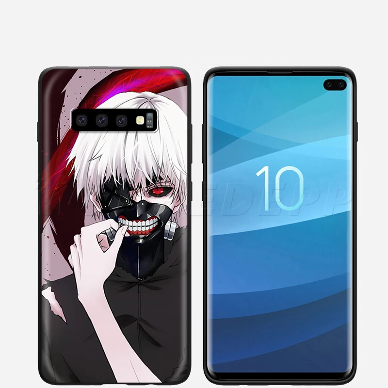 Webbedepp анимэ Tokyo Ghoul, чехол для samsung Galaxy S7 S8 S9 S10 Edge Plus Note 10 8 9 A10 A20 A30 A40 A50 A60 A70