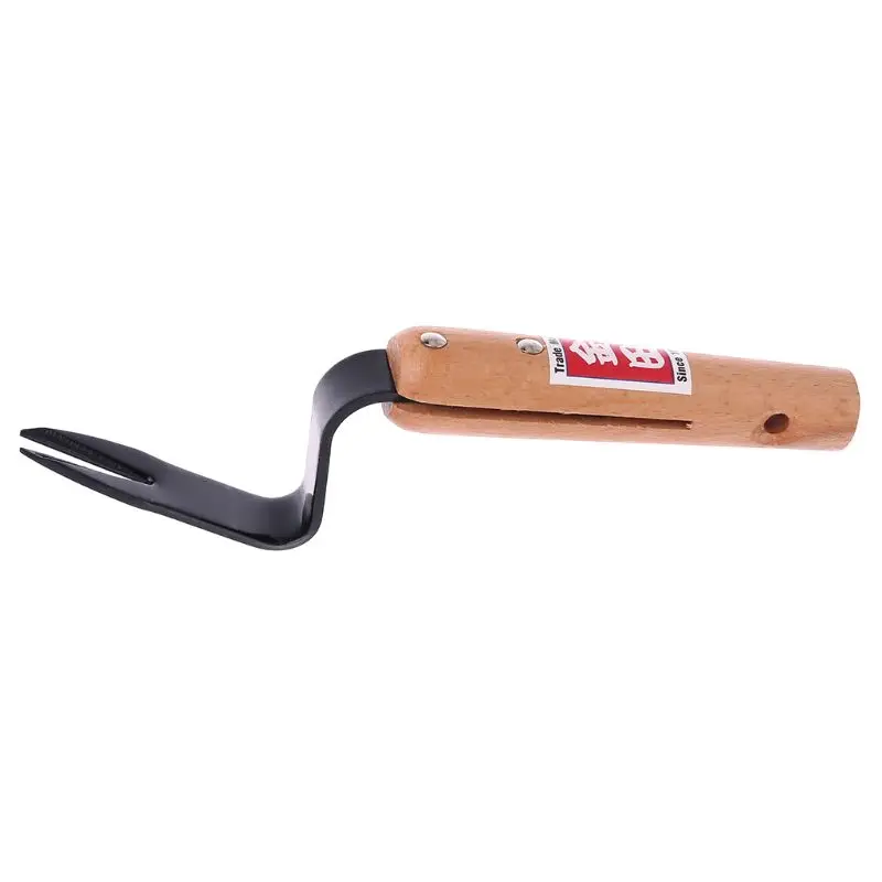

Forked Head Hand Weeder Puller Remove Weeds Shovel Garden Trimming Tools Gadgets F62A