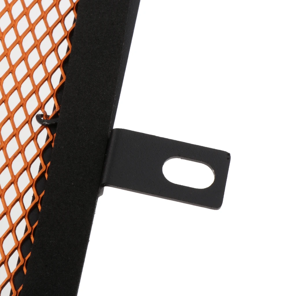 

Orange Radiator Grille Guard Cover Protector for DUKE250/390 Motorcycle