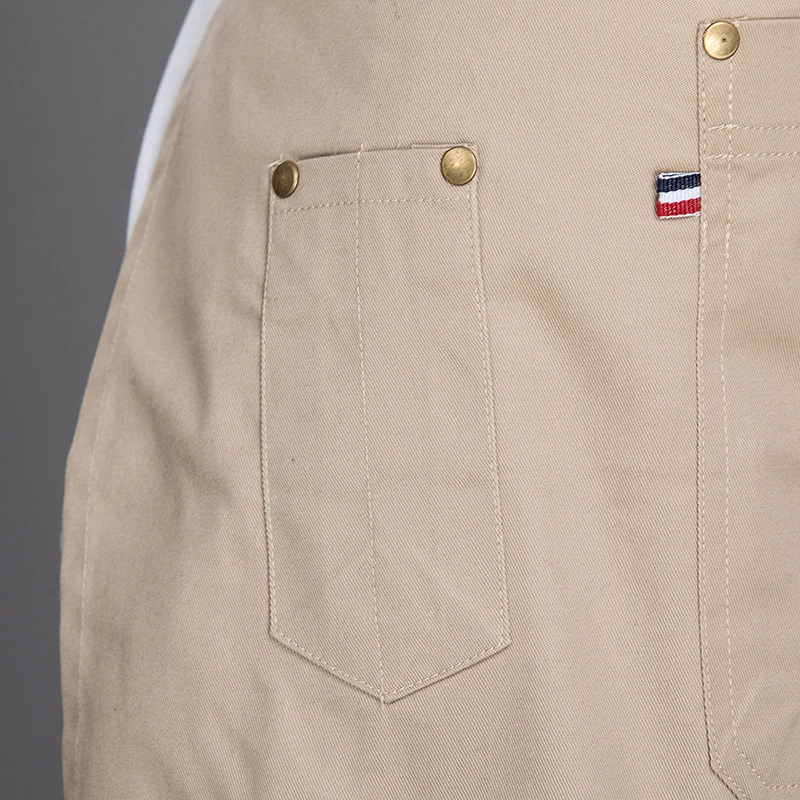 

Half-length apron custom logo printing female fashion short section half