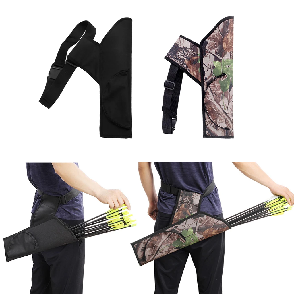 Износостойкий холщовый охотничий кверр для стрельбы из лука с плечевым ремнем