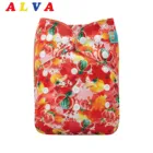 Alvababy Многоразовые детские подгузники, можно стирать тканевые подгузники; Регулируемый экологически чистый подгузник, на Возраст 3-15 кг с 1 шт. вставки