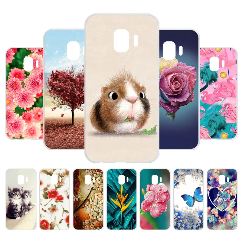 3D DIY чехол для Samsung Galaxy J2 Core силиконовый мягкий из ТПУ J260 J260F Fundas|Бамперы| |