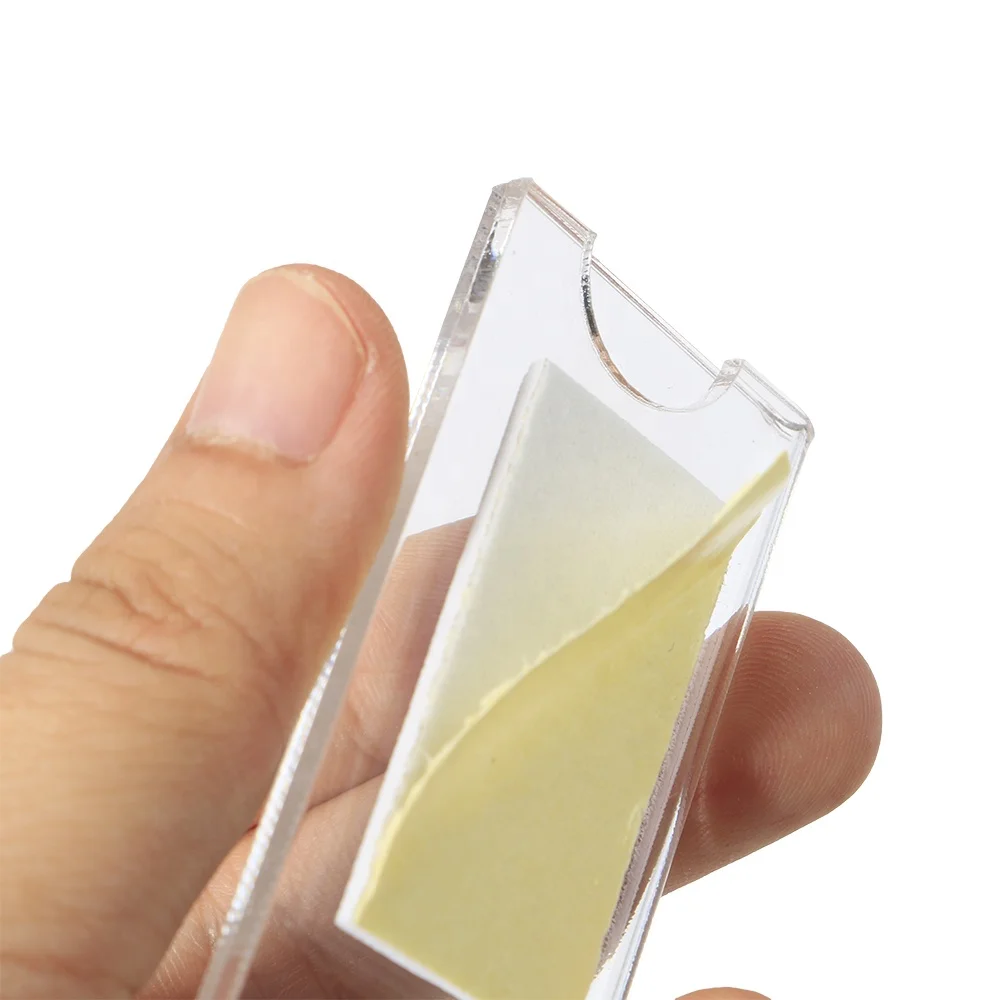 Пользовательский размер клейкий ценник рукав логотип номер имя информация карта