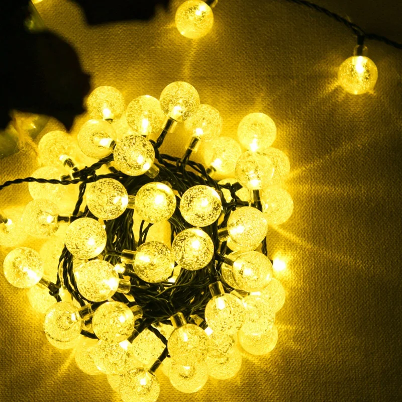 

Solar String Lights, 30 LED Solar Garden Lights, 8 Modes Waterproof Solar Lights for Christmas Yard Decoration