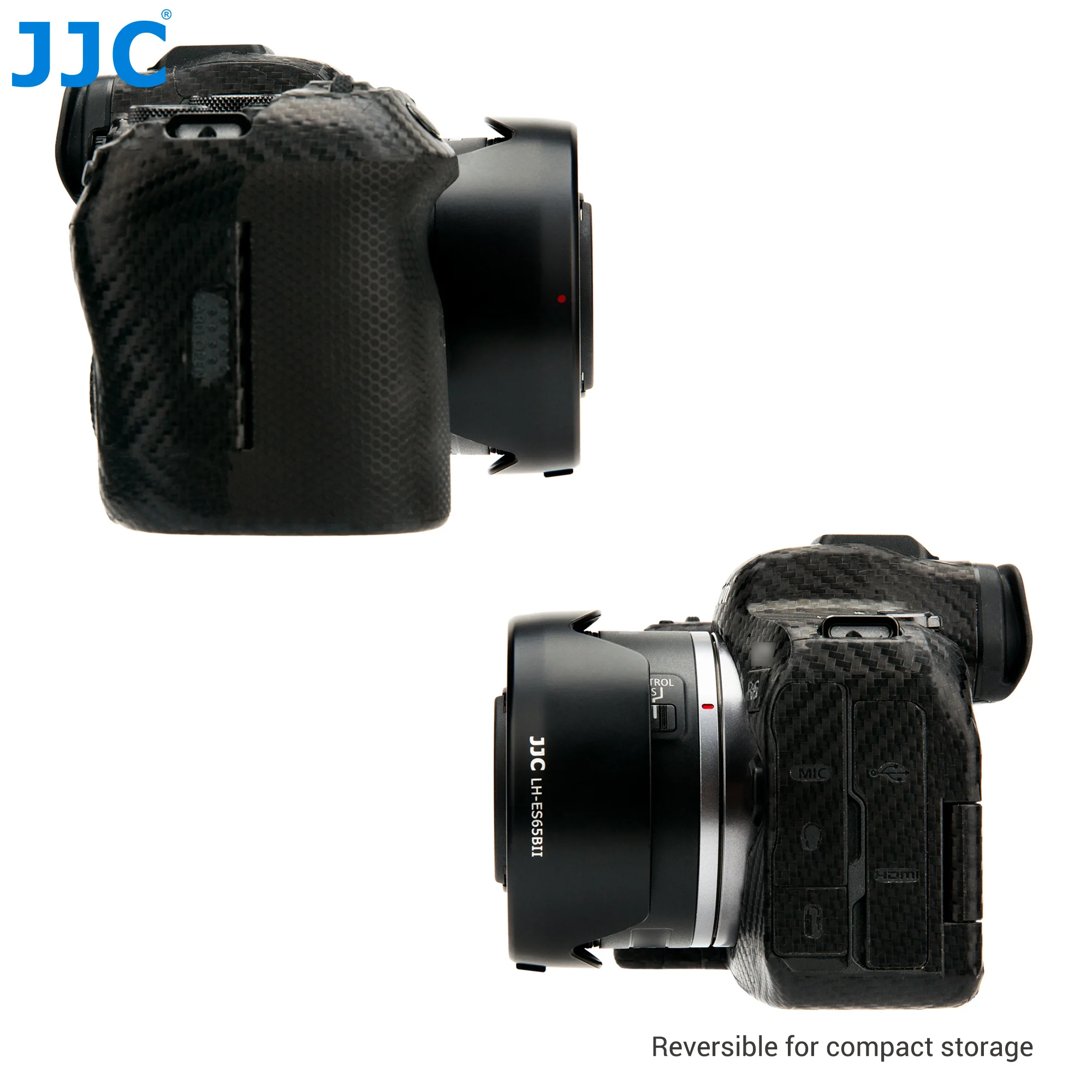 Двусторонняя Цветочная бленда JJC для объектива Canon RF 50 мм F1.8 STM EOS R6 Ra R RP R5 C70 сменная