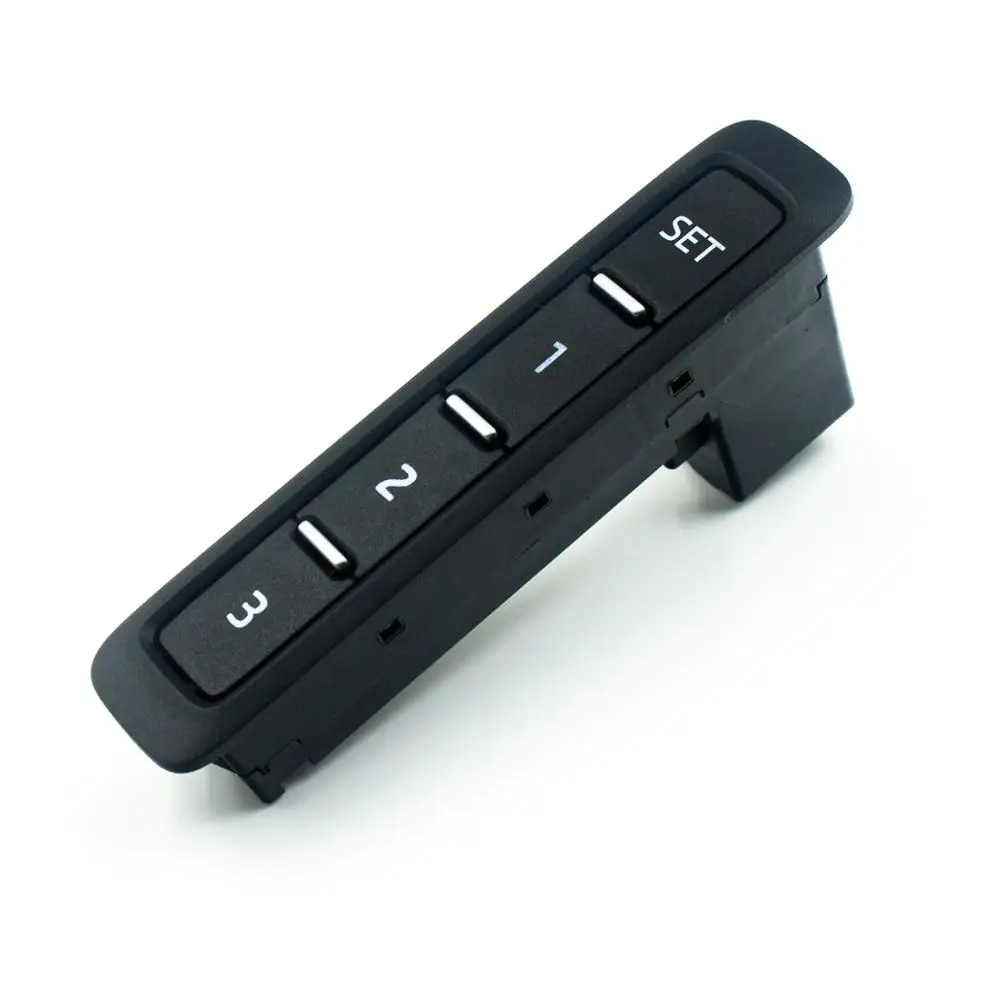 Black Chrome 1Z0 959 769A сиденье водителя кнопка переключения памяти для Volkswagen VW PASSAT/Variant SHARAN TIGUAN CC Skoda Octavia Yeti - Цвет: Black Chrome