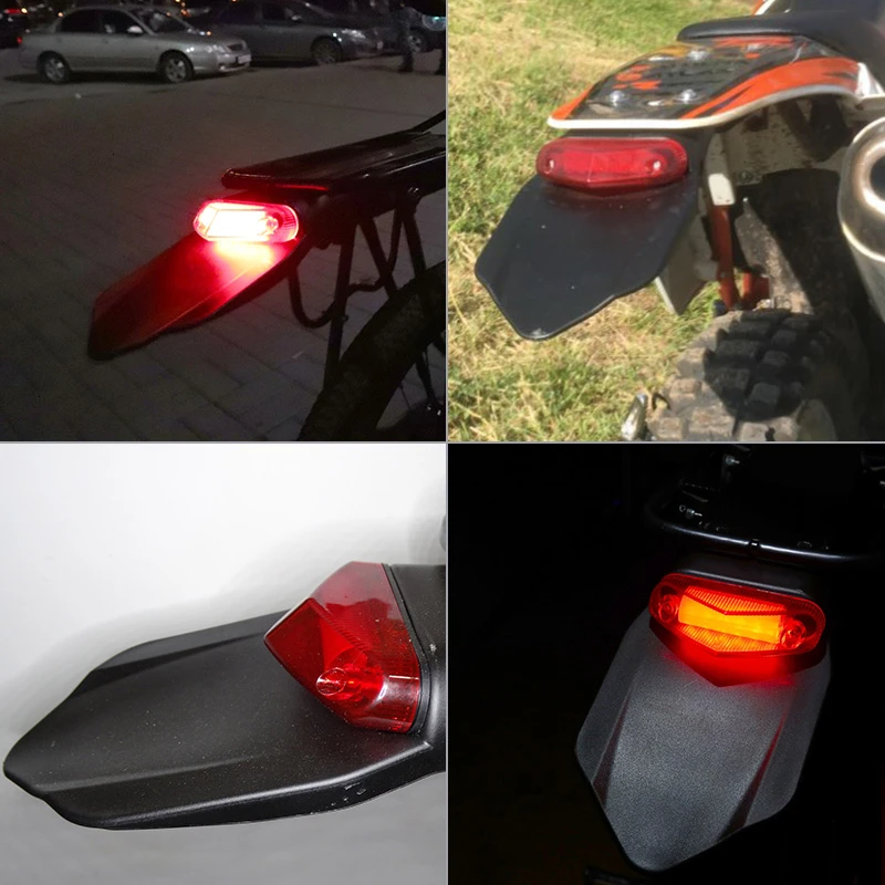 Светодиодный задний фонарь SPELAB для мотоцикла 12 В 10 Вт стоп сигнал MX Trail Supermoto KTM CR EXC