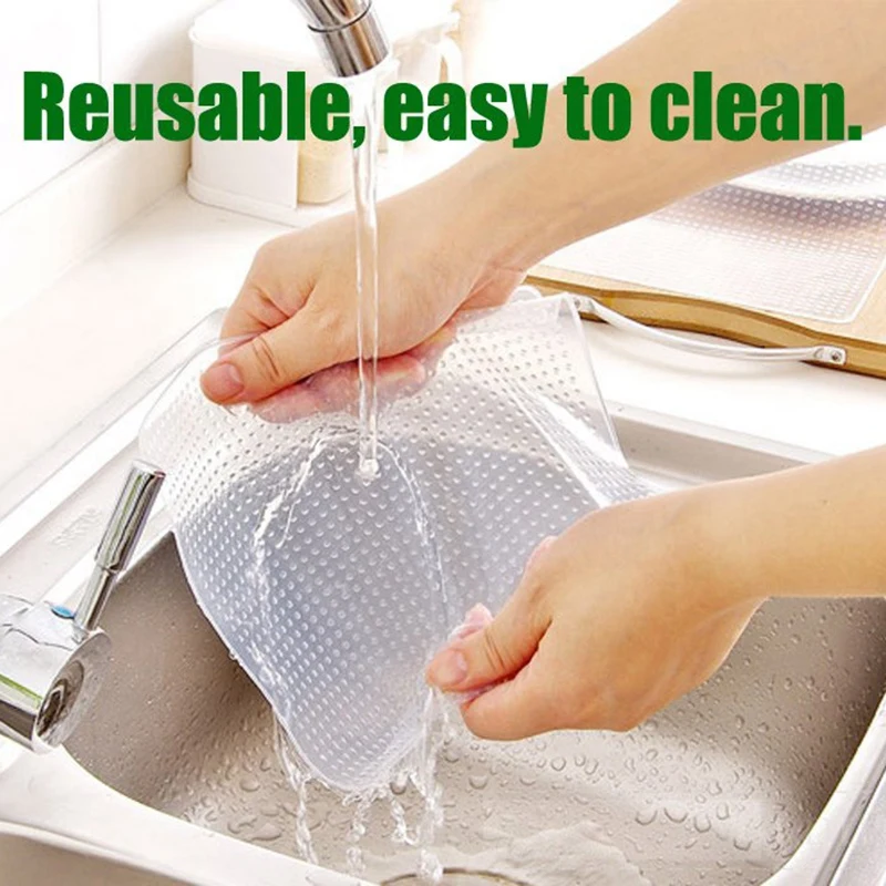 8 шт Силиконовая крышка чаши многоразовые для Еда крышки растягивающиеся из