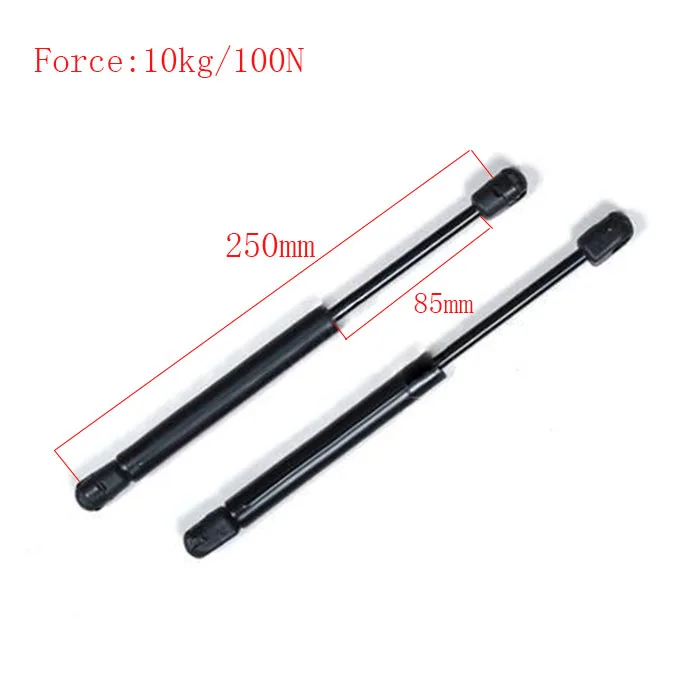 

Free shipping 250mm central distance, 85 mm stroke, pneumatic Auto Gas Spring for car , Lift Prop Gas Spring Damper