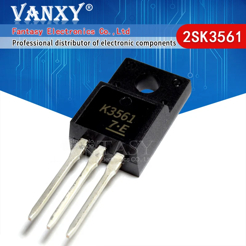 10 шт. 2SK3561 TO-220F K3561 TO220F TO220 500V 8A | Электронные компоненты и принадлежности