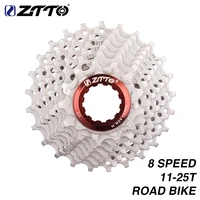 ztto road bike cassette 8s 11 25t freewheel bicycle parts 16s 24s 8 speed sprocket compatible