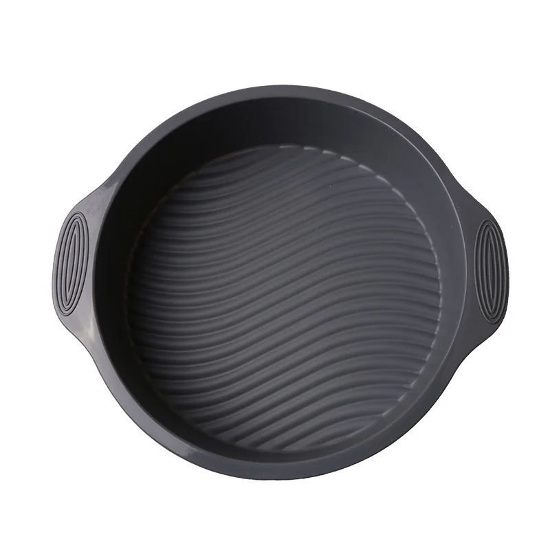 Delidge 1 шт., 28*22,5*6 см, круглая силиконовая форма для тортов, 3D помадка, шоколадный фонант, форма для выпечки хлеба, тортов, сделай сам, кухонные аксессуары