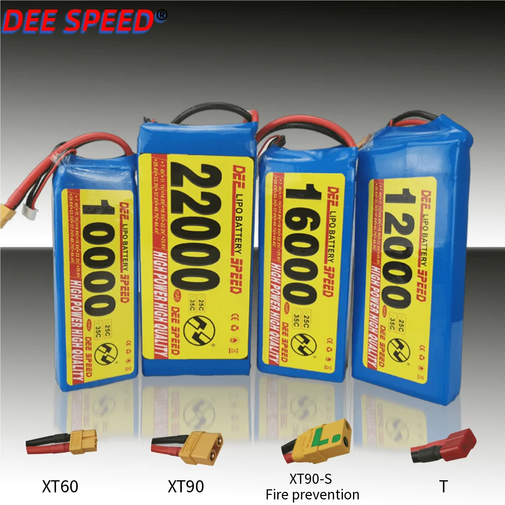 4S 14 8 V литий полимерная батарея 10000mAh 12000mAh 16000mAh 25C 35C для радиоуправляемых игрушек