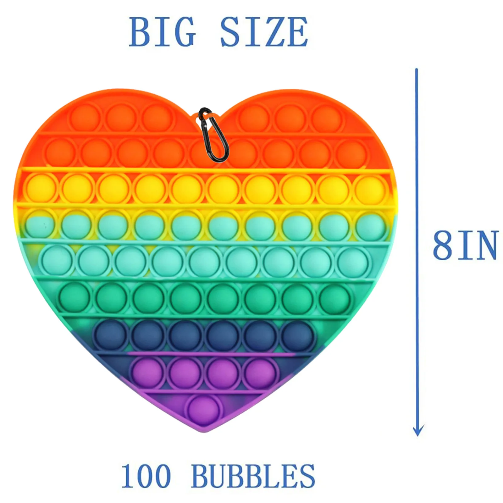 20/30/40cm Antistress Toys Lager Push Big Size Bubble Fidget Sensory Toy Autism Stress Reliever 2021 Антистресс Для Детей |