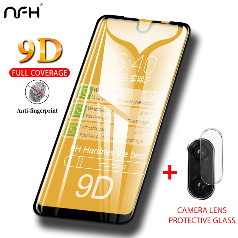 Закаленное стекло 9D 2 в 1 для Xiaomi Mi 9 T Pro Redmi K20 объектива камеры Защитная пленка