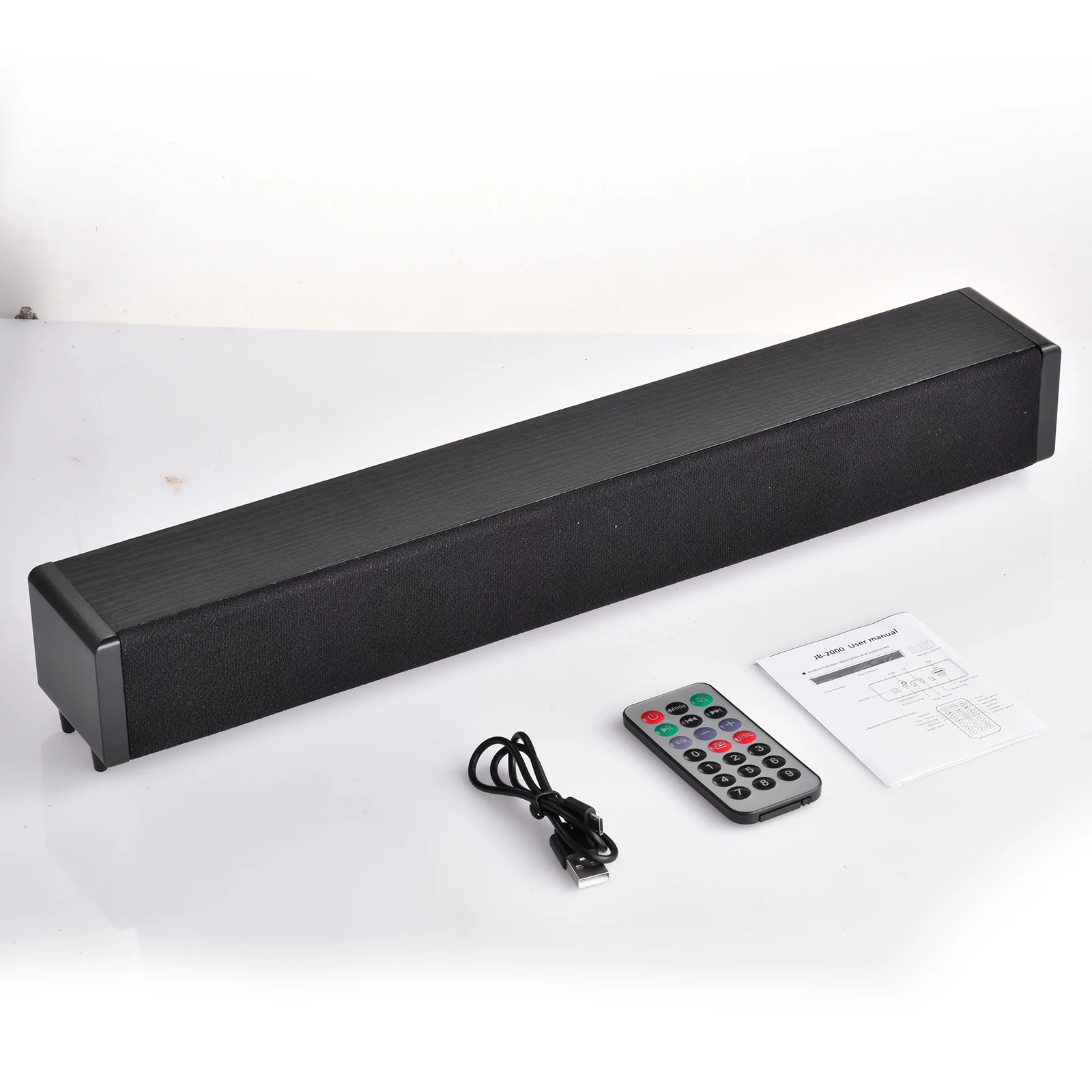 Altavoces sencillos para TV en casa, Mini altavoces con proyecci&oacute;n de juegos, Bluetooth, m&uacute;ltiples modos de reproducci&oacute;n-2