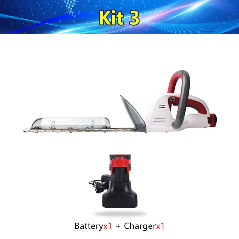 kit 3 NEWONE 12 В Беспроводная электрическая портативная трава для домашнего сада газонокосилка ножницы для травы триммер для живой изгороди Обрезка Ножницы - Цвет: kit 3