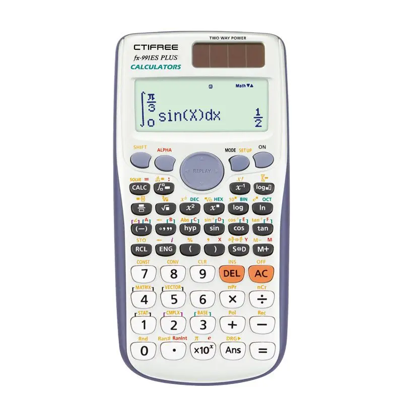 FX-991ES-PLUS Matrix комплексное решение уравнение группа старших классов и студентов