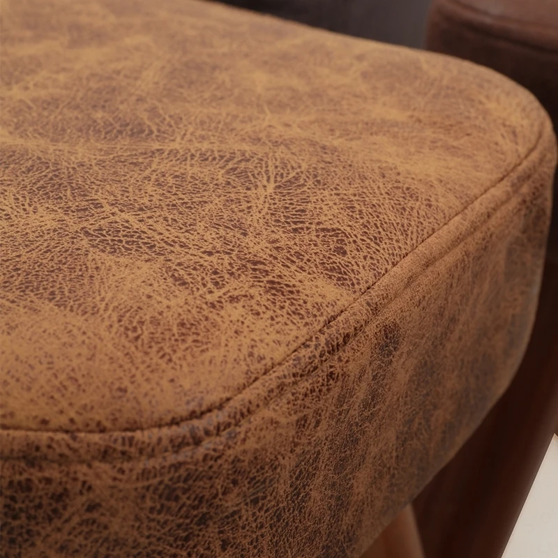 Домашний табурет из цельного дерева модный креативный детский диван для