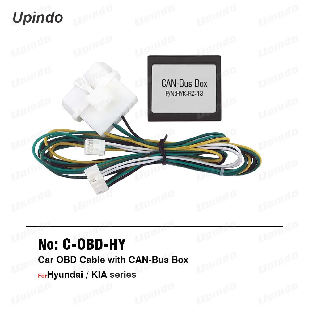 

Автомобильный Кабель OBD с адаптером CAN-Bus, жгут проводов, разъем для Hyundai, KIA, Ford, GM