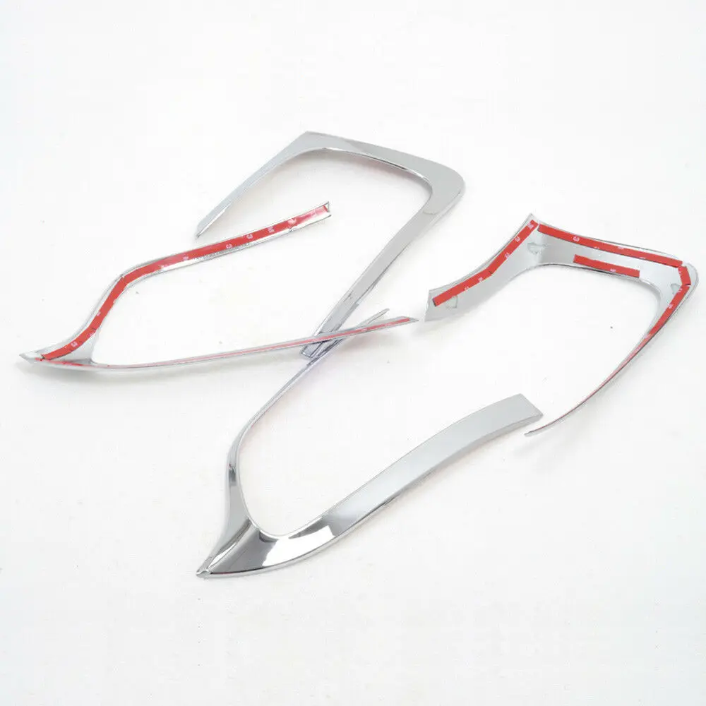 

For Jeep Cherokee 2014-2018 Chrome Rear Tail light Lamp Cover bezel Trim
