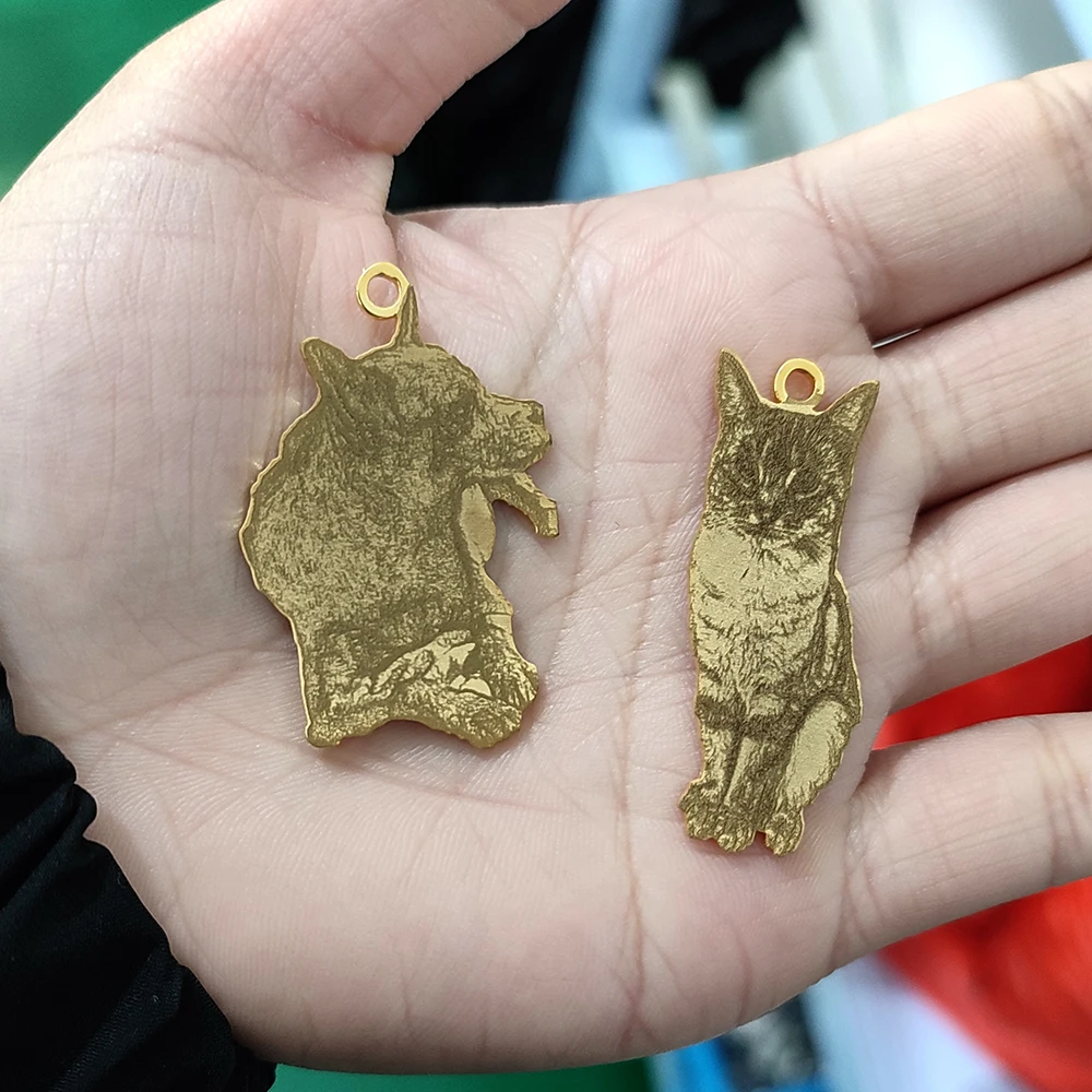 

Custom Photo Pet Necklace Jewelry Personalized Name Nekclace For Women Custom Memory Family Picture Pendant Necklace Couple